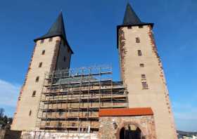 Zwei Türme Schloss Rochlitz