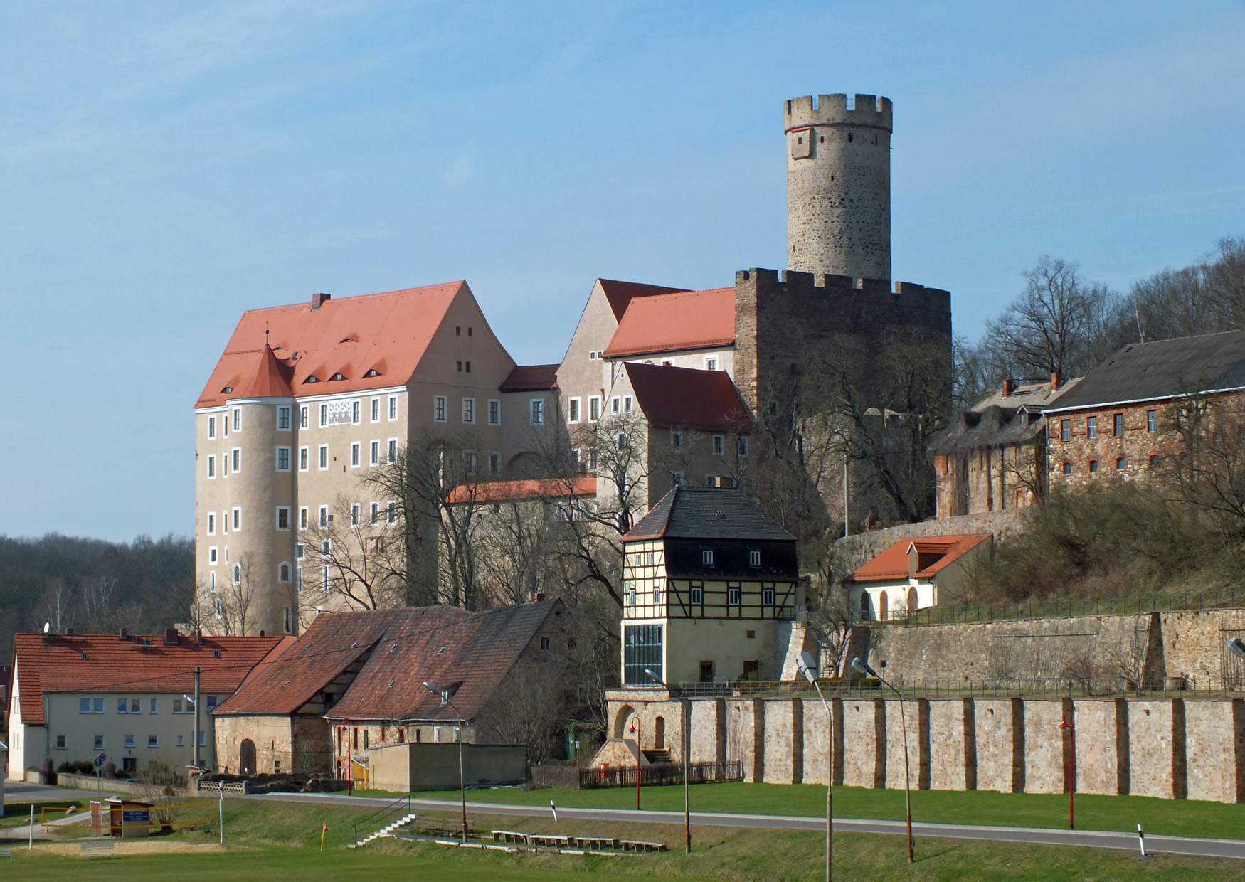 Die Burg Gnandstein bei Kohren-Sahlis im Kohrener Land