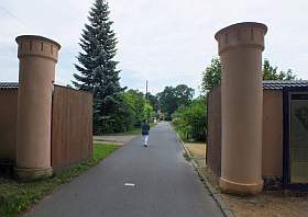 Ausflugsziel, Sehenswürdigkeit Fürst-Pückler-Park Branitz in Cottbus im Süden von Brandenburg.