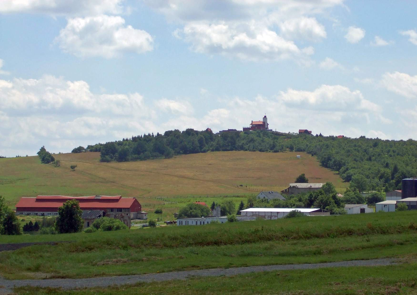 Ausflugsziel Mückentürmchen am Horizont