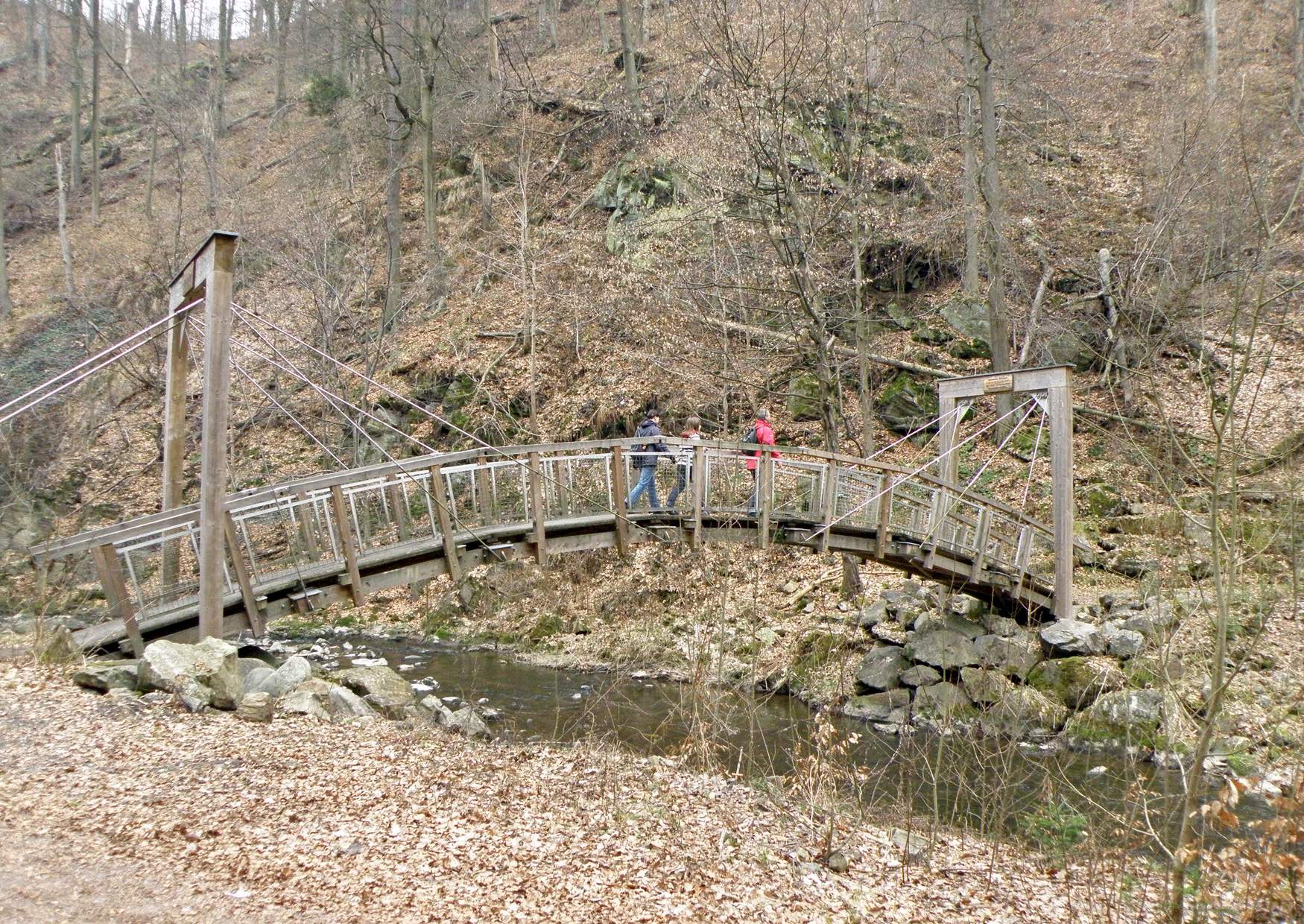 Arthur Lohse Brücke über die Rote Weißeritz