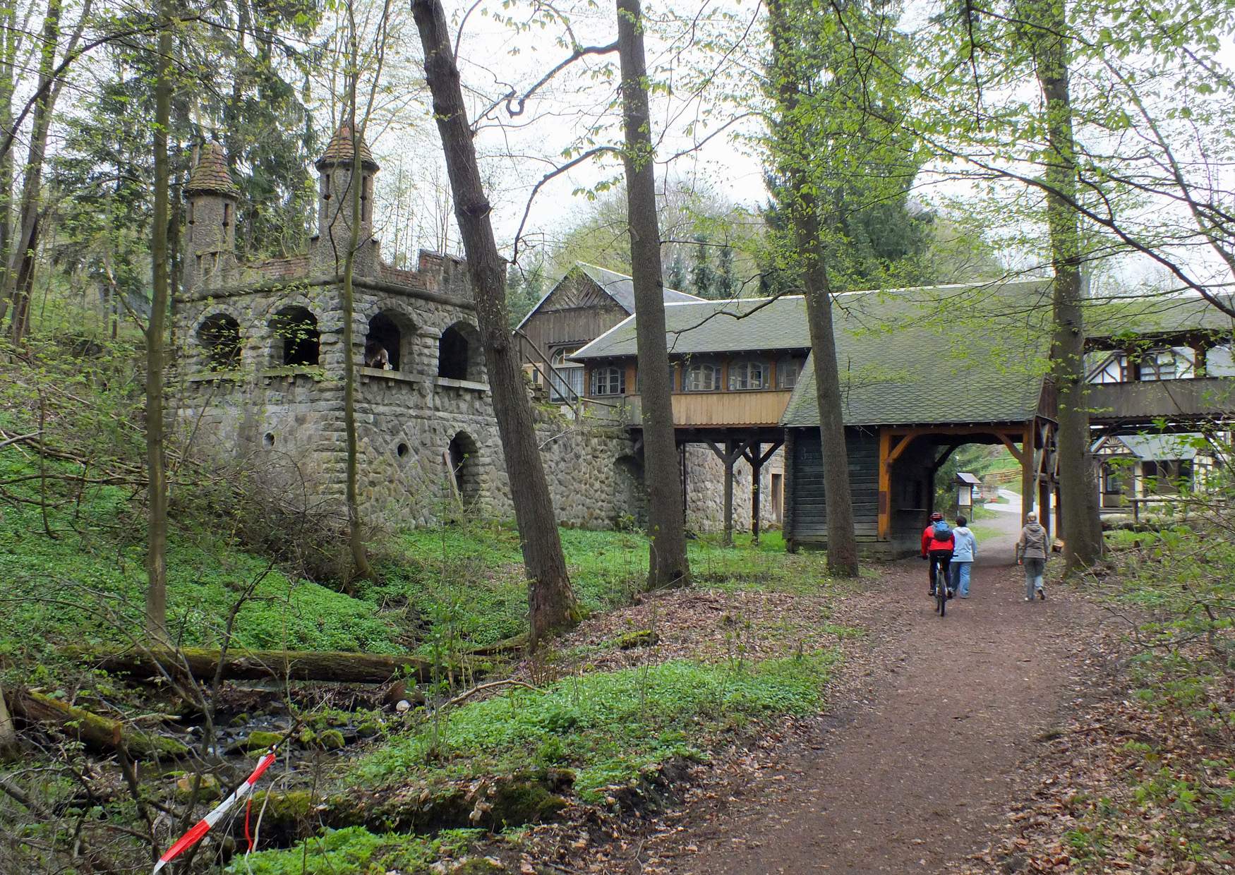 Die Meixmühle am Ende des Friedrichsgrund unser Ausflugsziel