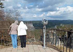 Aussichtspunkt an der Bastei