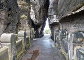 Basteibrücke das Neurathener Felsentor