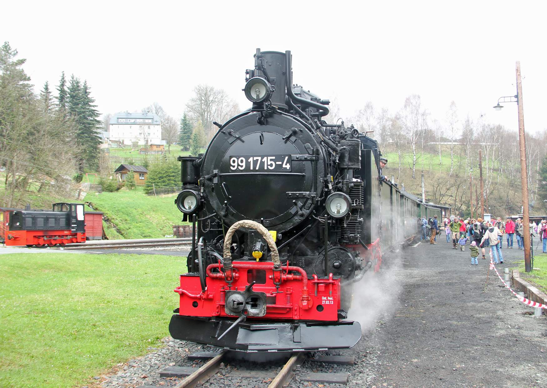 Fahrt mit der Preßnitztalbahn