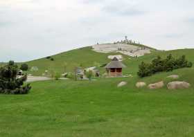 Findlingspark Nochten Picknickhütte und Klein Skandinavien