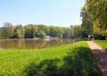 Spaziergang um den Großen Teich im Park Bischheim