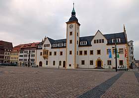 Altstadt Freiberg Rathaus Sehenswürdigkeiten