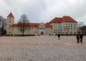 Freiberg Schloss Freudenstein Ausflugsziel Sachsen