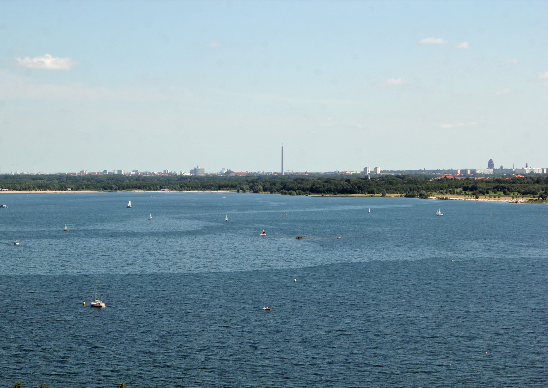 Badestrände am Cospudener See