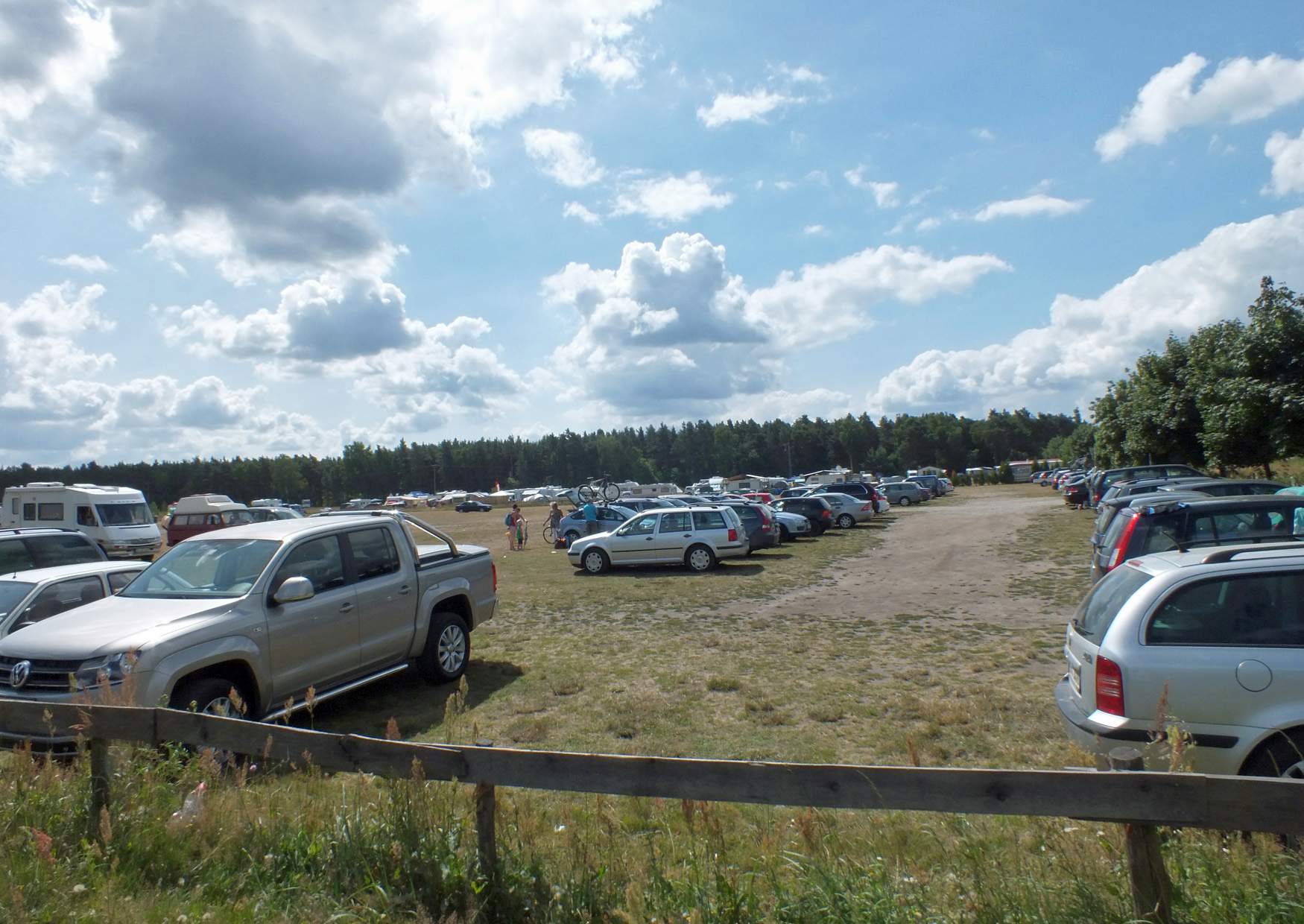 Parkplatz Campingplatz Geierswalde