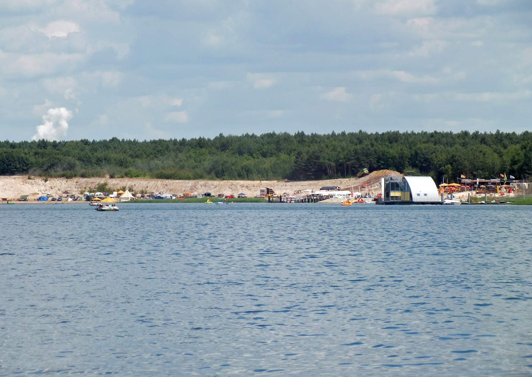 Badestrand Geierswalder See