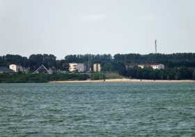 Strand Lohse, Blick über den See