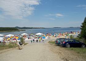 Berzdorfer See Strand Blaue Lagune