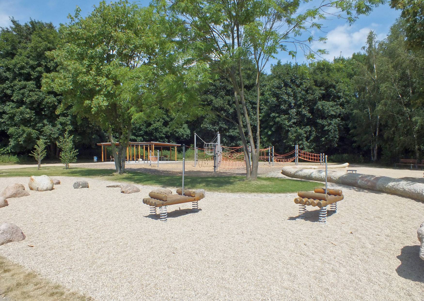 Spielplatz am Radweg Markkleeberg-Ost