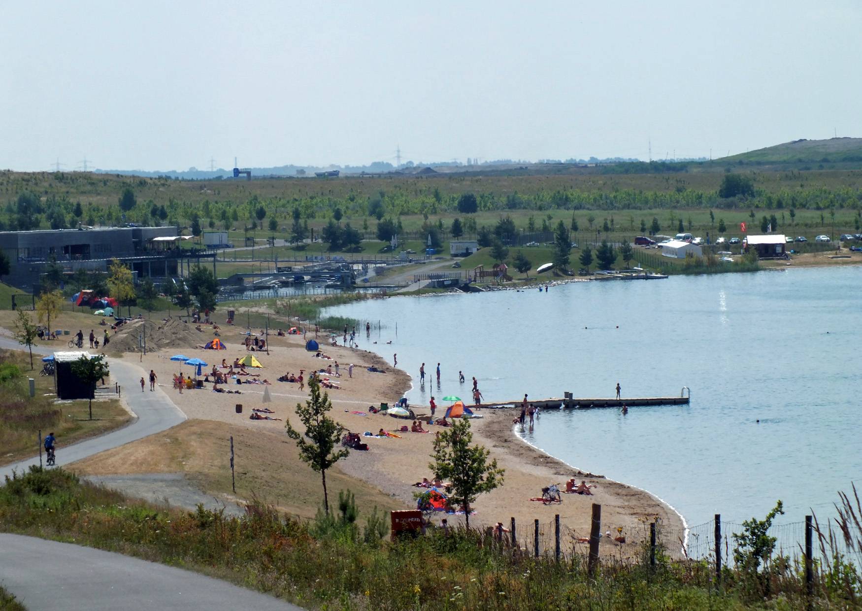 Auenhainer Badestrand Markkleeberger See