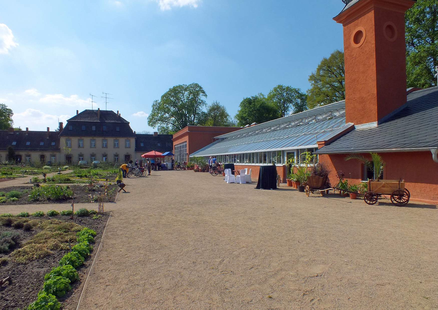 Schloss Altdöbern Restaurant in der Orangerie