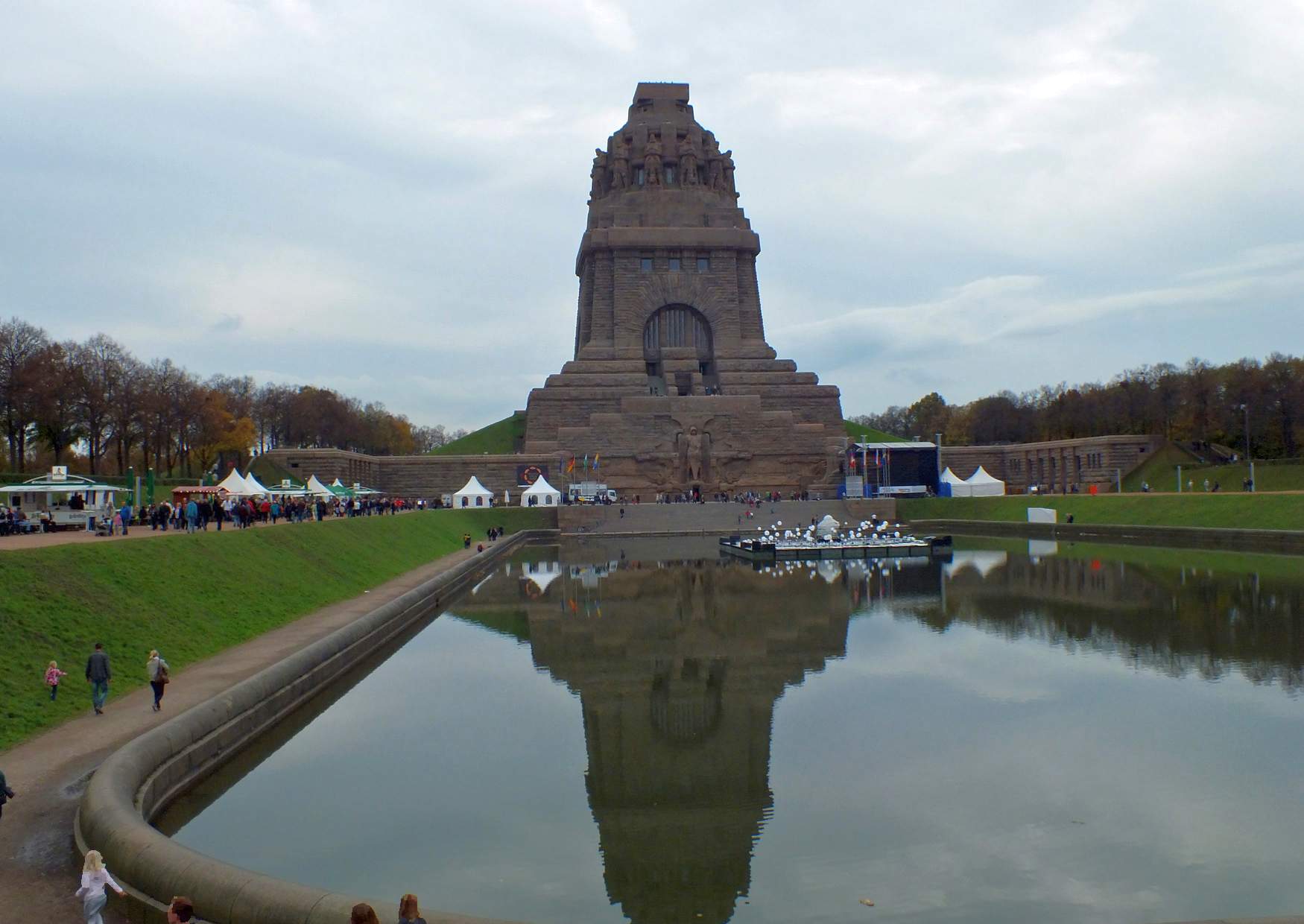 Ausflugsziel Leipzig das Völkerschlachtdenkmal