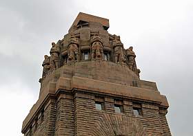 Aussichtsturm Völkerschlachtdenkmal Leipzig Aussichtsplattform