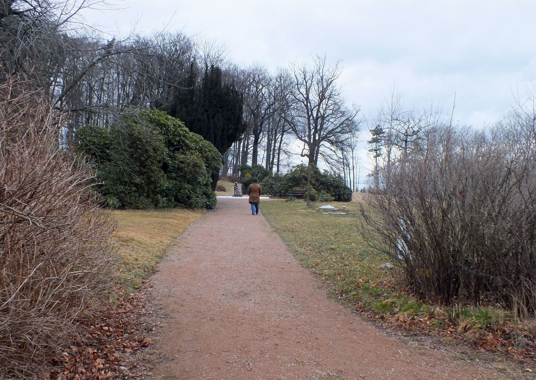 Hauptachse der Weg vom Schloß zu Otto's Eck