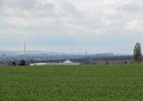 Blick Richtung Dresdener Altstadt von Bernhard-Muth-Straße Pirna