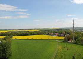 Blick Richtung Altenburg von Schmölln