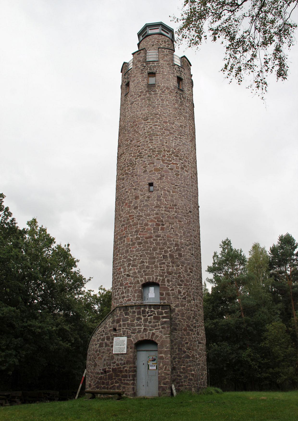 Ausflugsziel Schildbergturm Aussichtsturm Dahlener Heide Gneisenaustadt Schildau