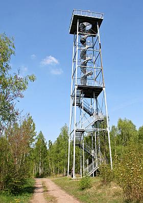 Ausflugsziel Aussichtsturm Hochhalde Trages Espenhain