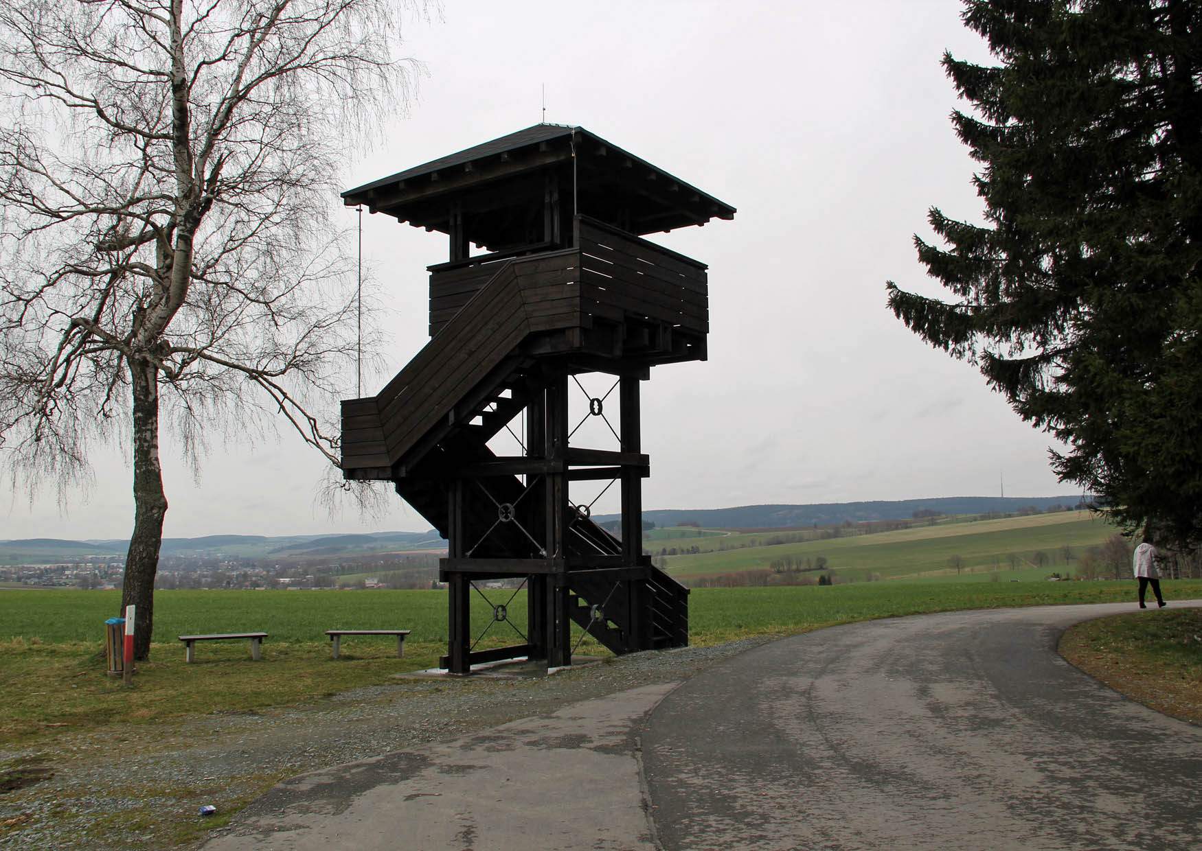 Zwönitzblick Aussichtsturm im Erzgebirge