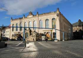 Baustelle 2015 am Verkehrsmuseum