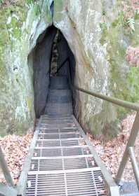 Wolfsschlucht ins Polenztal