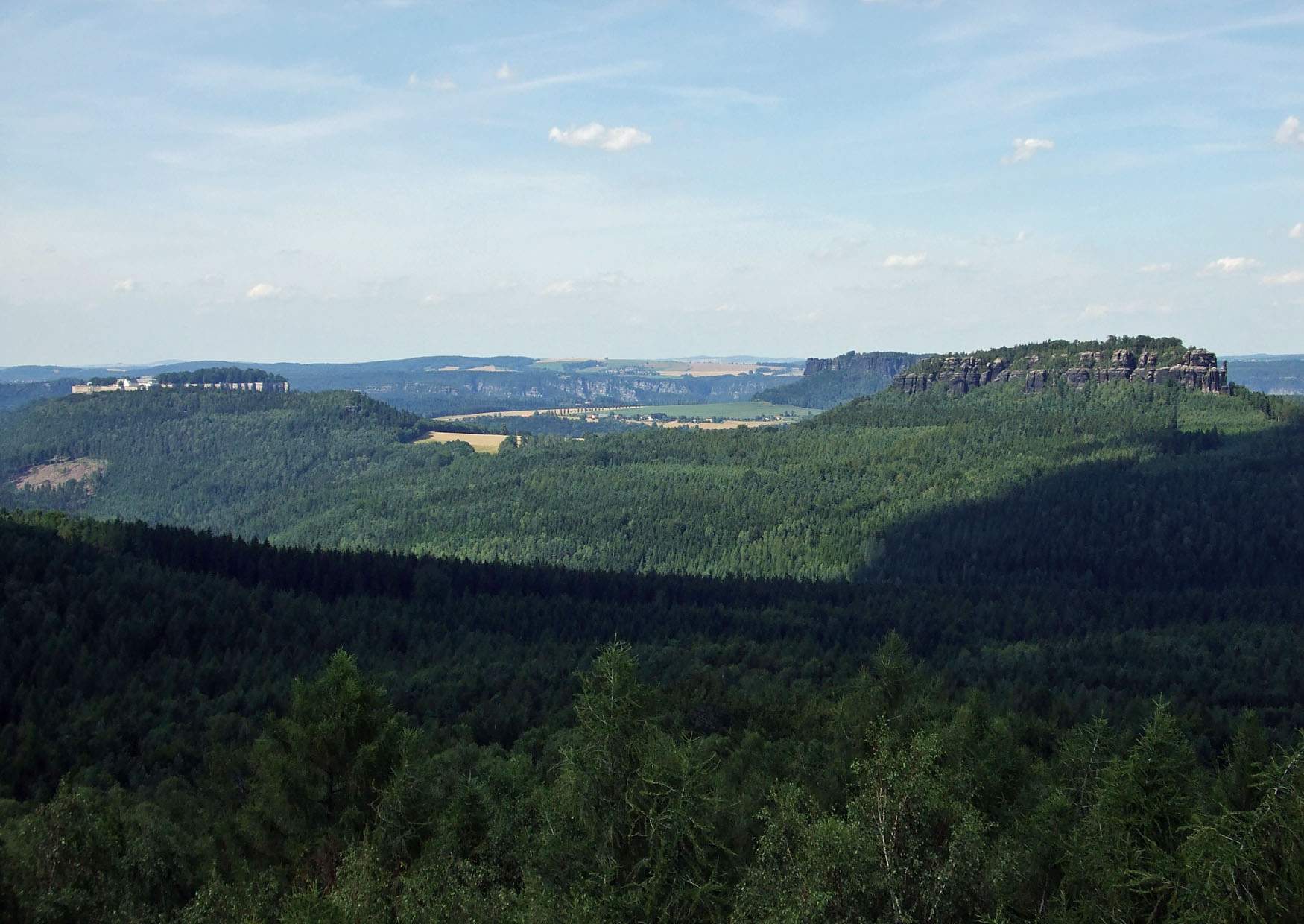 Bastei und Hohburckersdorfer Rundblick