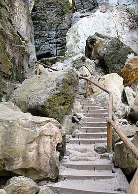 Schwedenlöcher Rathen Bastei Elbsandsteingebirge