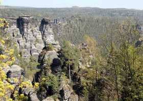 Aussichtspunkt an der Bastei