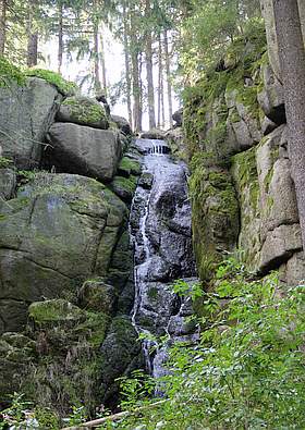 Blauenthal Wasserfall Erzgebirge