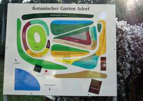 Parkplan Botanischer Garten Adorf Vogtland