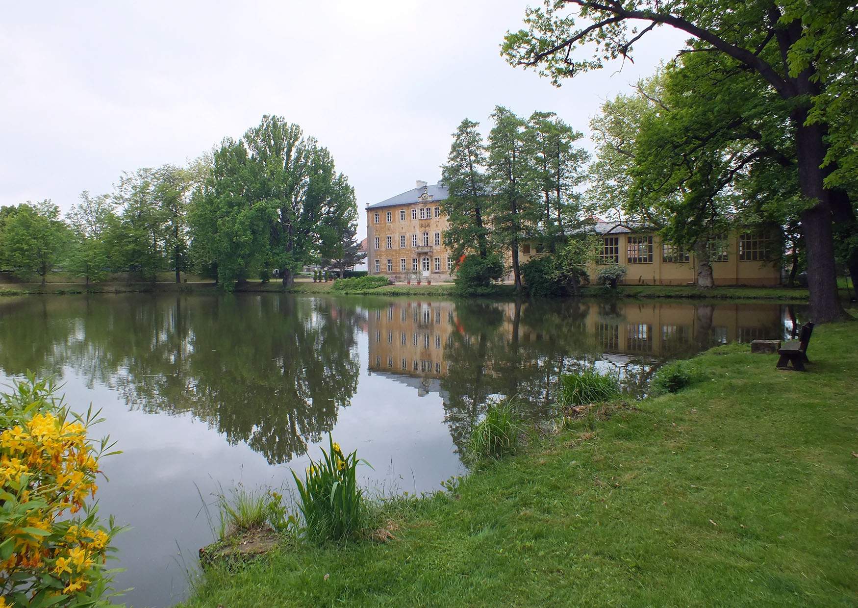 Wanderziel Schloss und Park Lauterbach Ebersbach