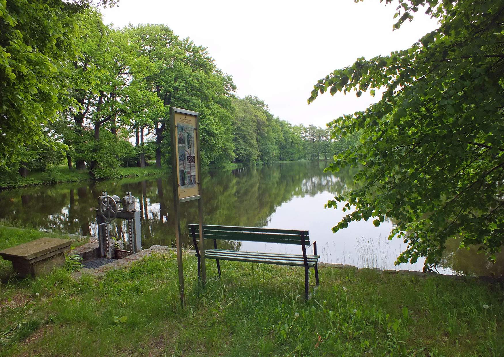 Lehrtafeln Park Naunhof