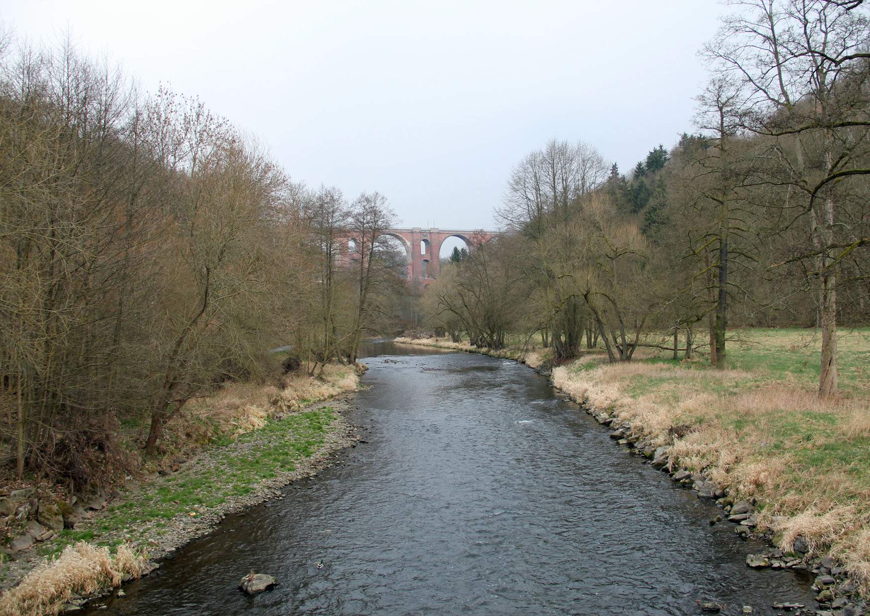 Elstertalbrücke Vogtland Weiße Elster