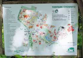 Plan Tierpark Chemnitz