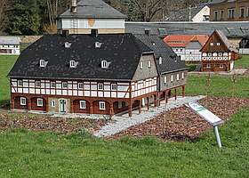 Sehenswürdigkeit Umgebindehaus-Park Cunewalde