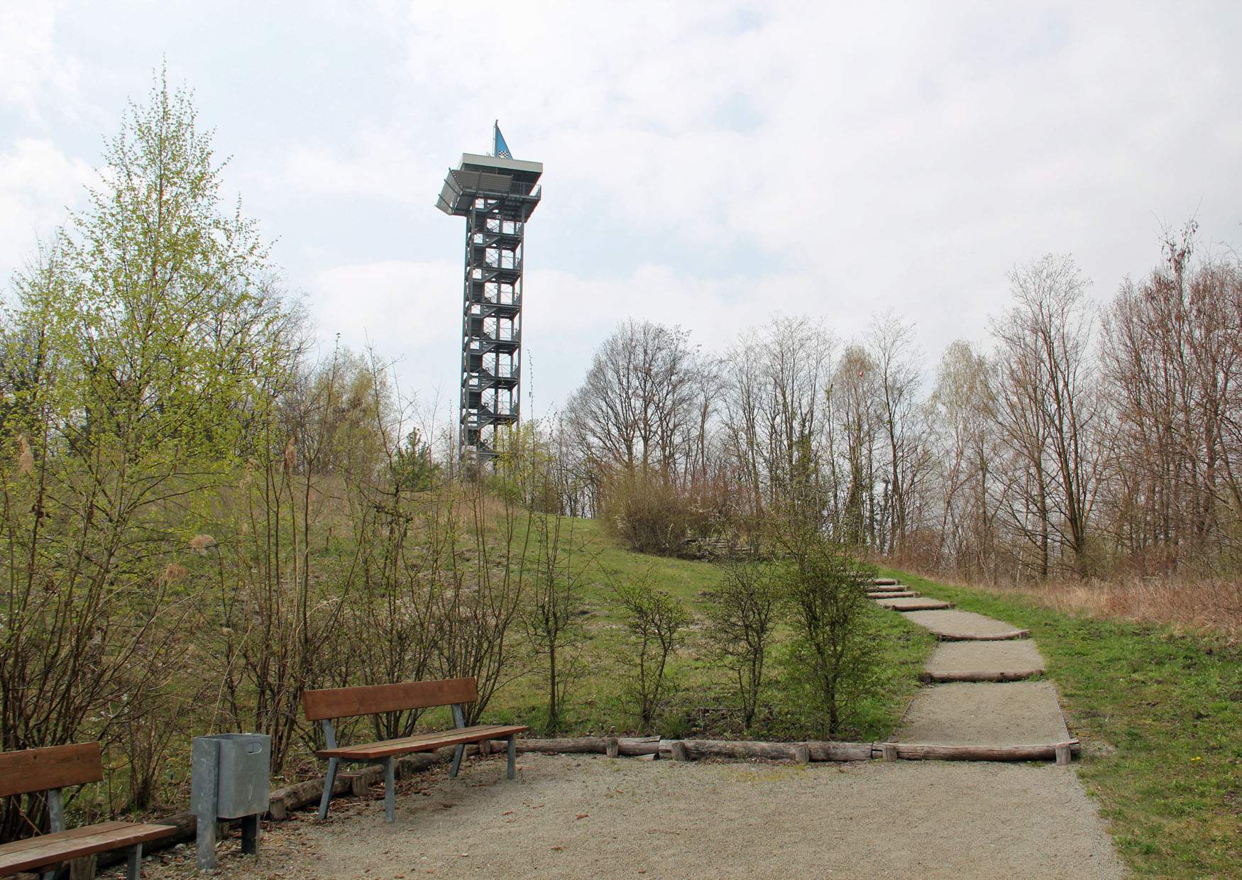 Ausflugsziel Aussichtsturm Meurostolln Hörlitz