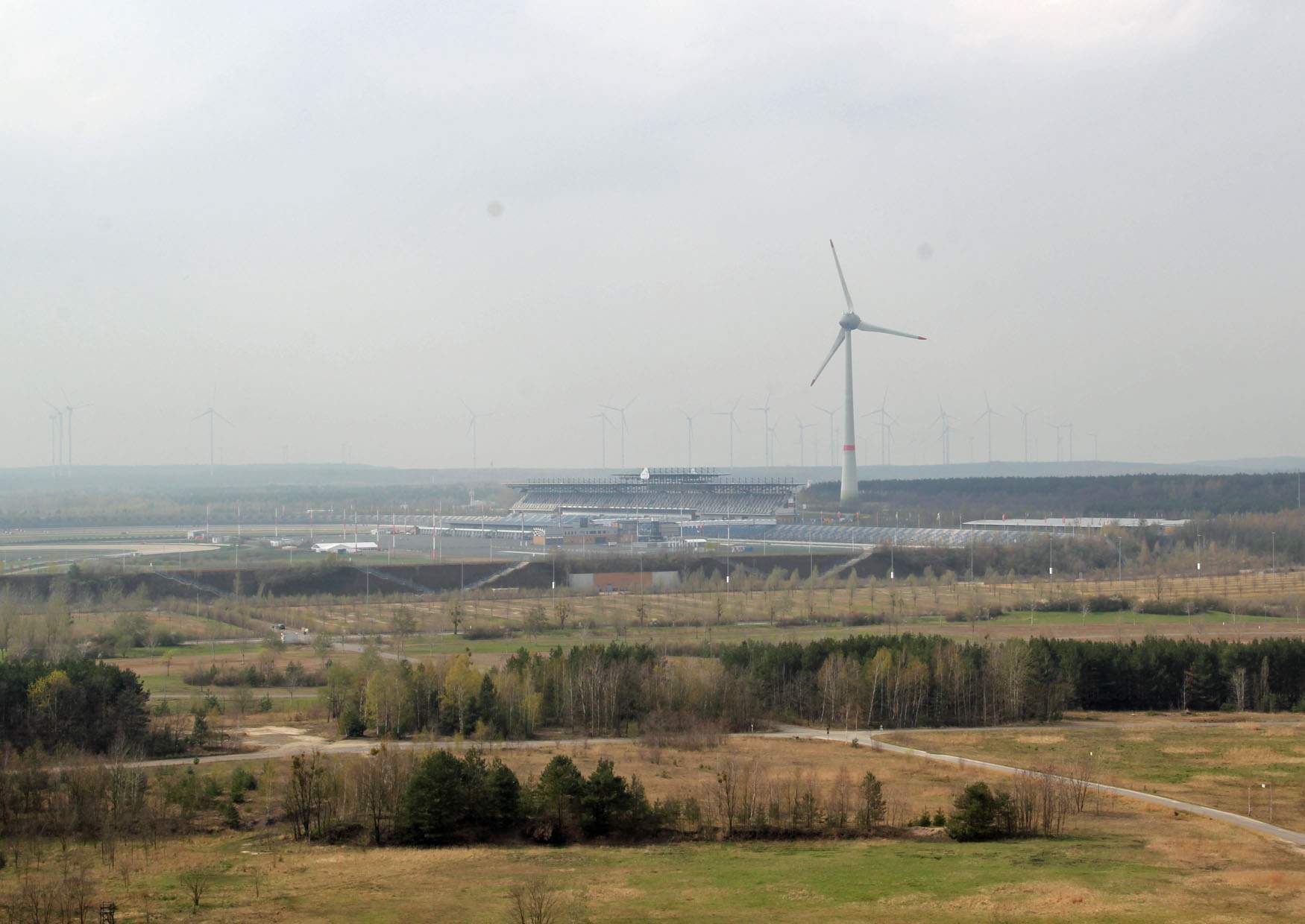 Lausitzring Haupttribüne