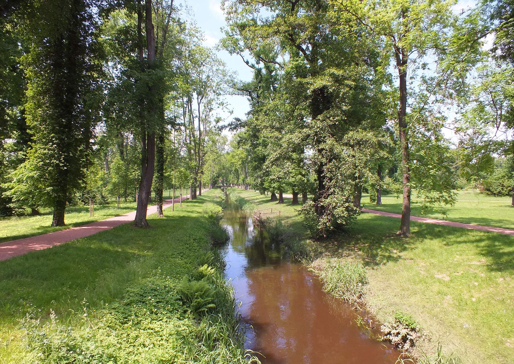 Die Große Röder in Großenhain