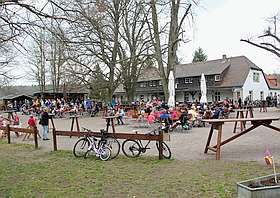 Biergarten Hofewiese Dresdner Heide