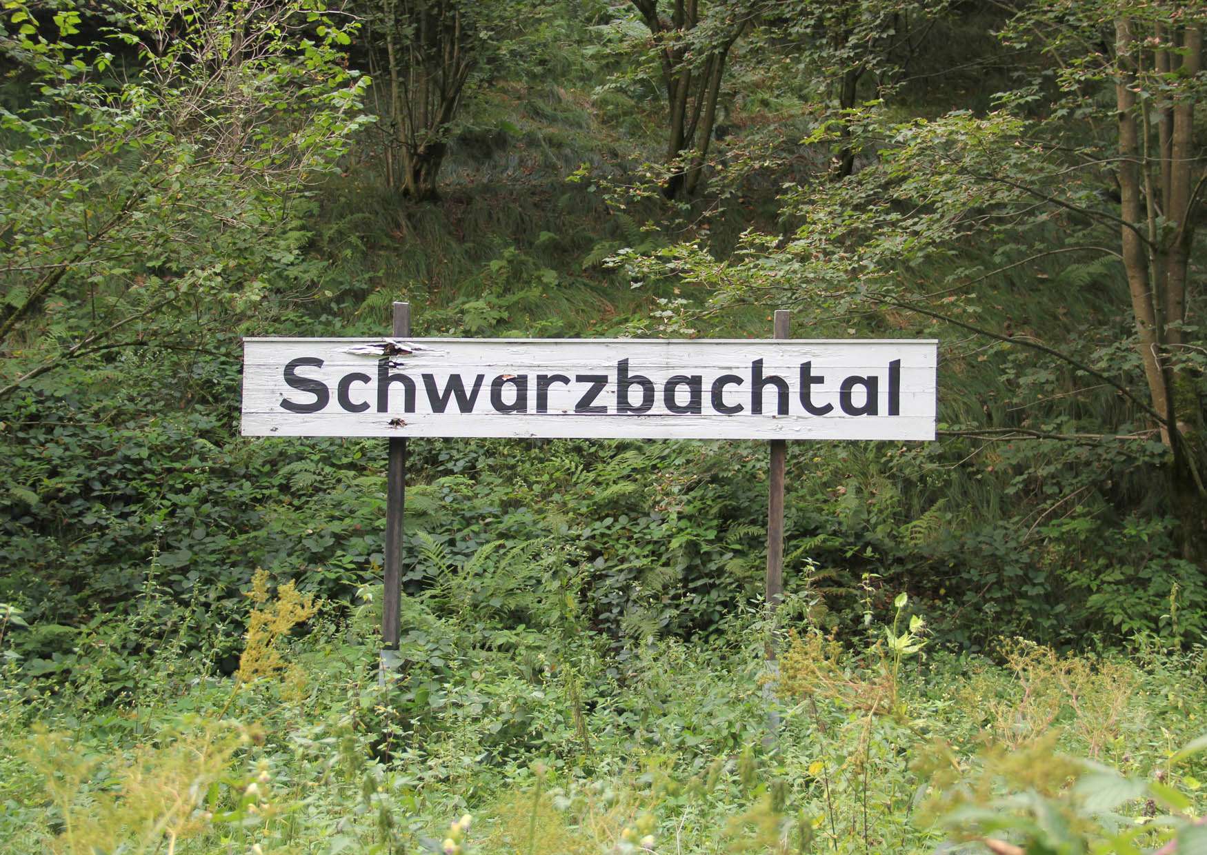 Schwarzbachtal ehemalige Bahnstation