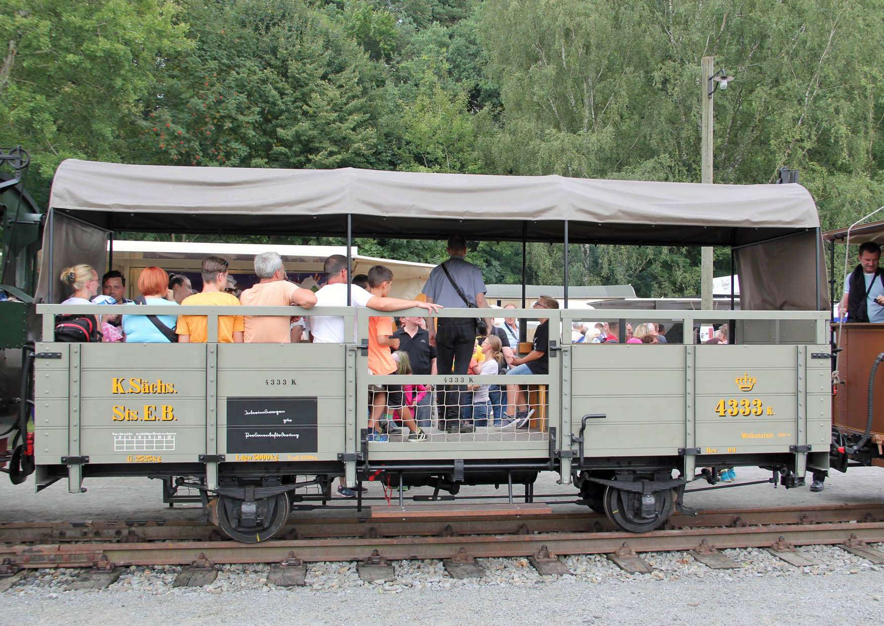 Eisenbahnwagen der königlich-sächsischen Staatseisenbahn